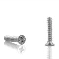 Stainless Steel SS304 M1.7 M2 M2.6 M3 M4 Cross Recessed Phillips Self-tapping Screw Countersunk Flat Head Self Tapping Screw